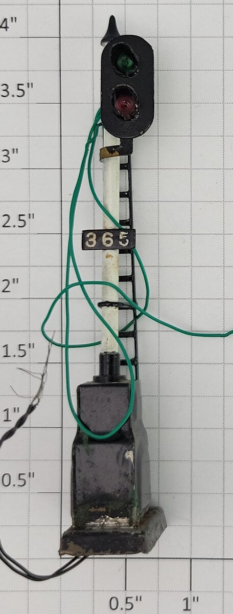 Kemtron JI-304 #365 Diecast 2 Light Signal