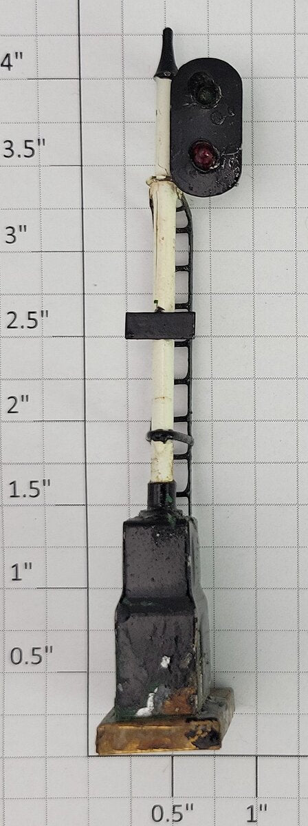 Kemtron JI-304 Diecast Two Light Crossing Signal