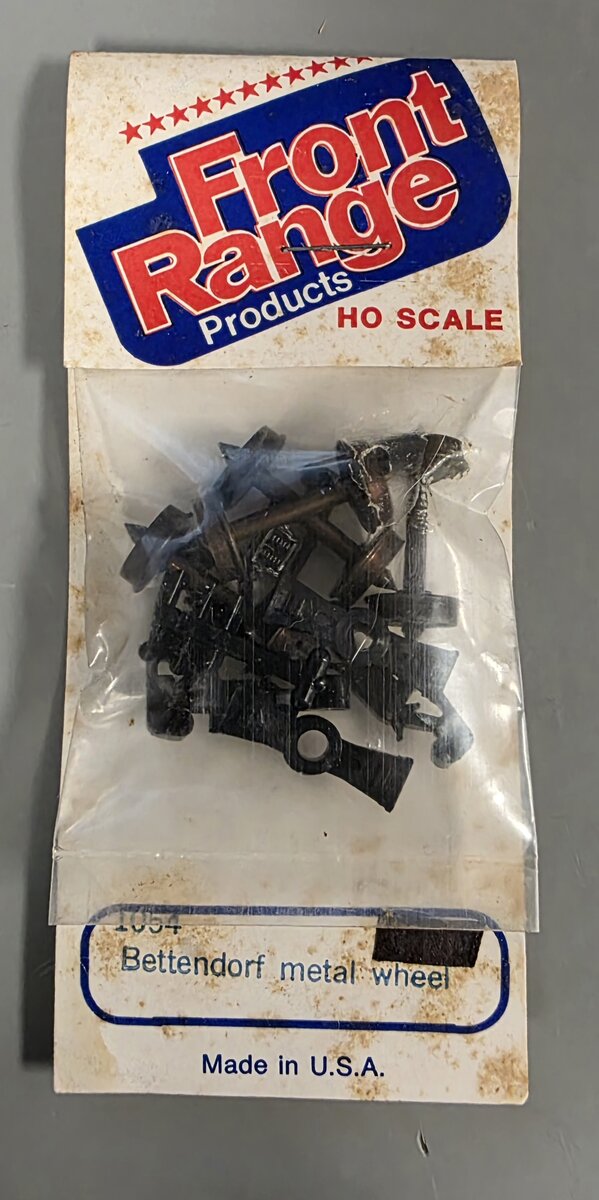 Front Range 1054 HO Bettendorf Truck with Metal Wheel