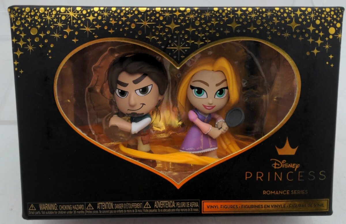 Funko 36426 Romances Series Flynn & Rapunzel Vinyl Figures Tangled (Set of 2)
