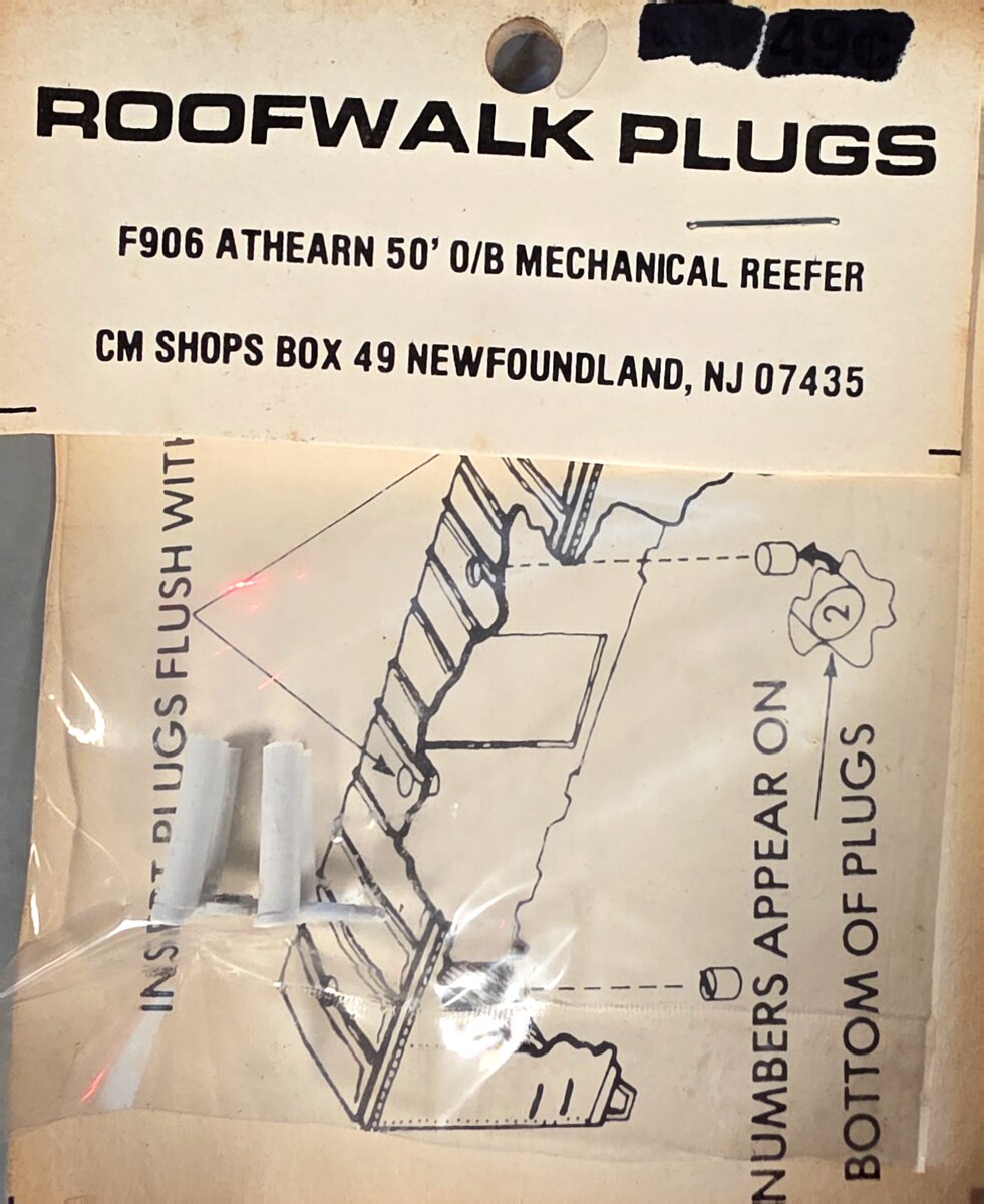 CM Shops F906 HO Athearn 50' O/B Mechanical Reefer