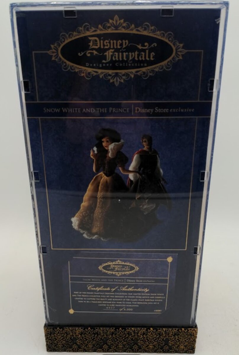 Disney 11380 Fairytale Designer Collection Snow White & Prince Figure (Set of 2)