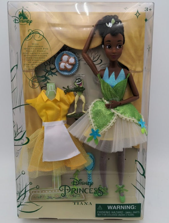 Disney 2677 Plus Princess Tiana Ballet Doll W/Additional Ballet Tutu Dress