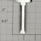 Bachmann 9000X-7 G Scale Rail Joiner