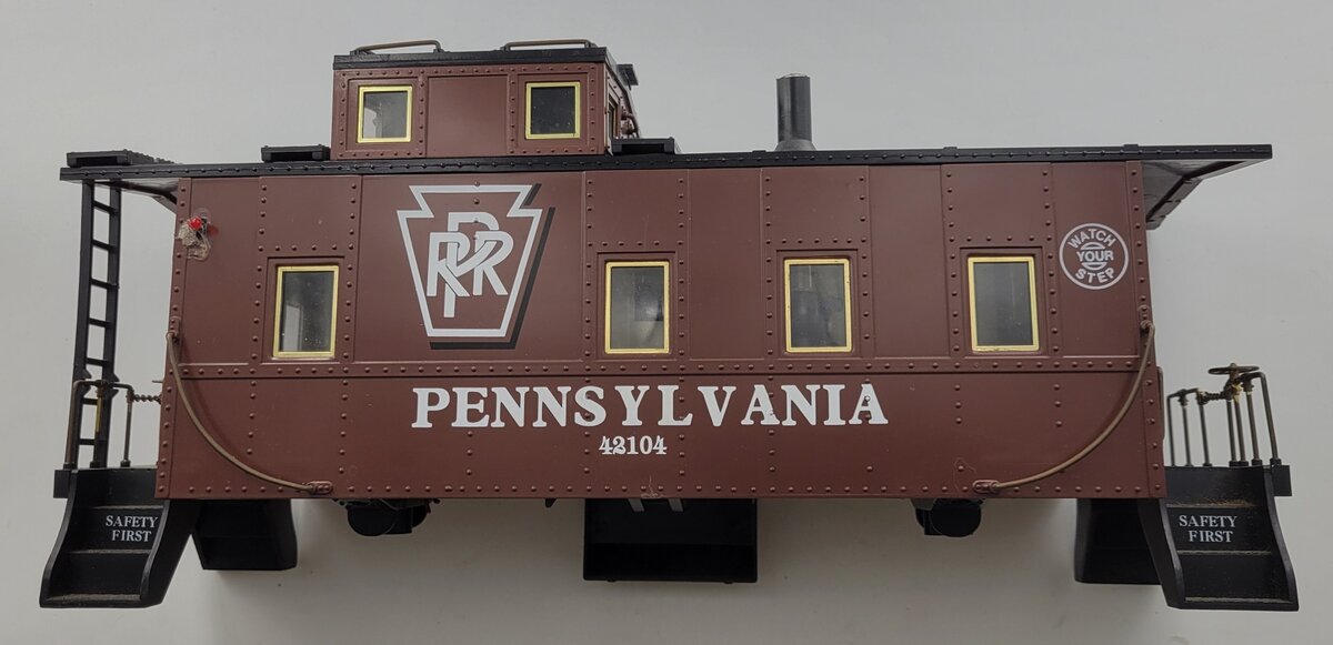 REA 42104 PRR "Eastern Region" N5G Lighted Caboose Shell and Frame
