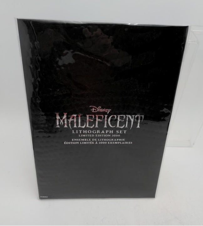 Disney 4226 Maleficent Lithograph Set Limited Edition (Pack of 3)