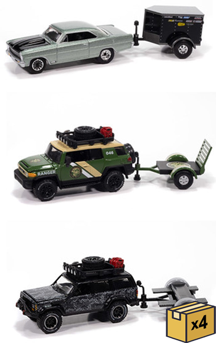 Johnny Lightning JLBT022-CASE 1:64 Tow Go- 2025 Release 1 (Set of 12)