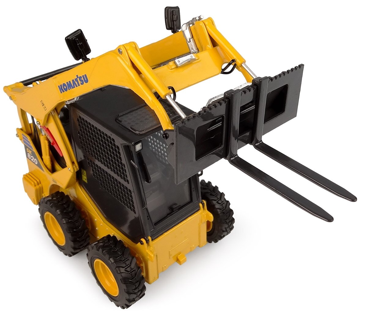 Universal Hobbies 8177 1:25 Kubota SK820 Skid Steer Loader with Accessories