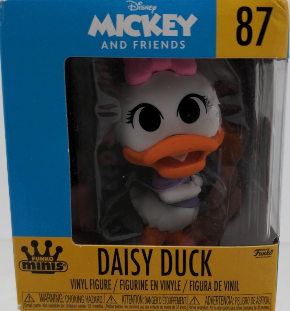 Funko 87 Mickey and Friends Daisy Duck Minis Vinyl Figure