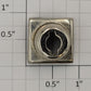 Acme 17-943 Nickel Lantern Base Plate