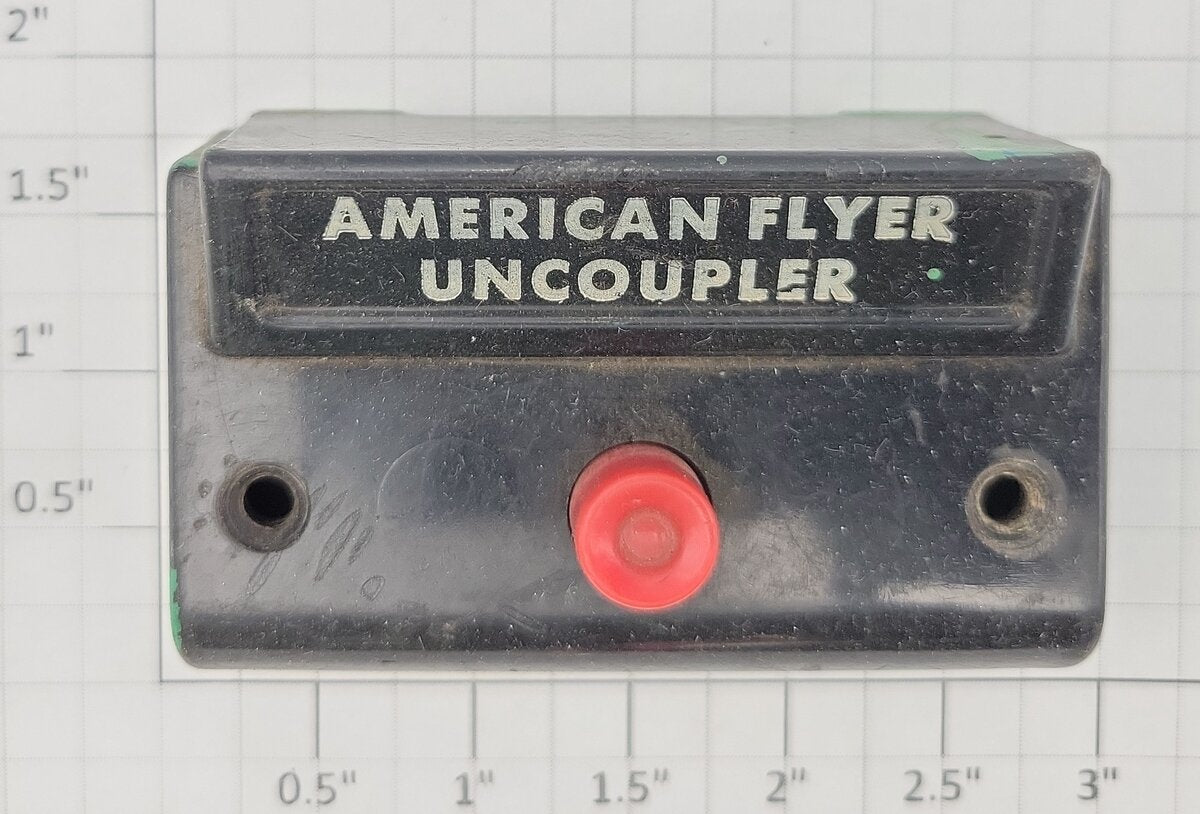 American Flyer XA10961 S Scale Black Uncoupler Control Button