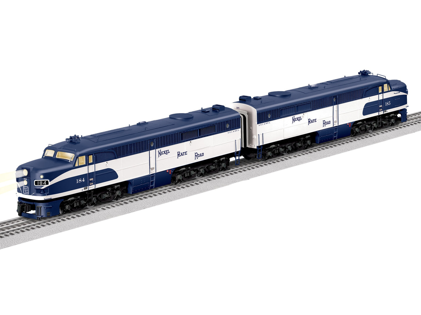 Lionel 2533280 O Nickel Plate LEGACY PA AA Diesel Locomotive #184, #185