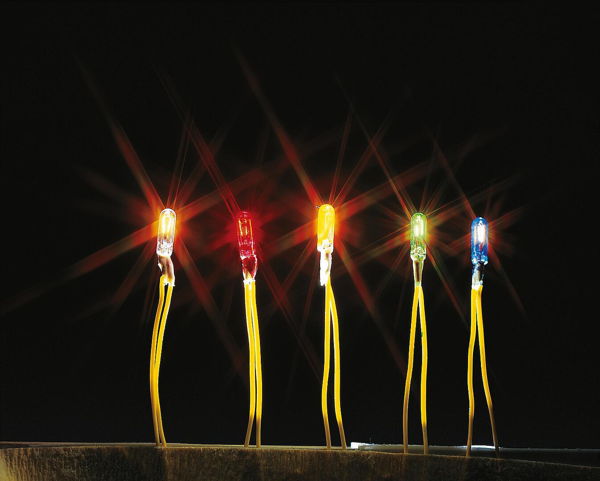 Faller 180672 HO/N Red Micro-Cable Bulb