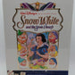 Disney 2921 Masterpiece Snow White & the Seven Dwarfs VHS/Book & Lithographs