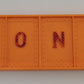 Lionel 6418-2 O Gauge Orange Plastic Bridge Girder