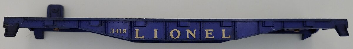 Lionel 3419-30 Helicopter Launching Flat Car Body #3419