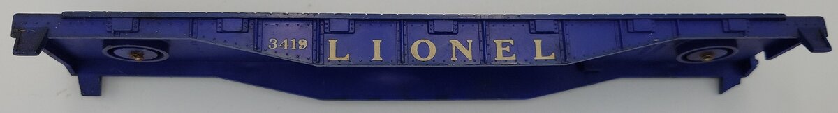Lionel 3419-30 Helicopter Launching Flat Car Body #3419