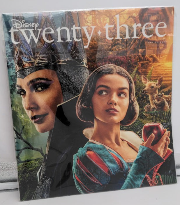 Disney 2025 Twenty Three Snow White/Captain America Back Magazine Spring 2025