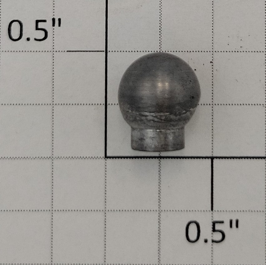 Acme 1020-2 Diecast Aluminum Post Finial 9.45 mm OD x 4.41mm ID (Bag of 5)