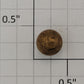 Acme 1020-3 Brass Post Finial 10 mm OD x 3 mm ID