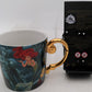Disney Designer Collection Little Mermaid Ariel Mug Cup Gold Handle W/Spoon D23