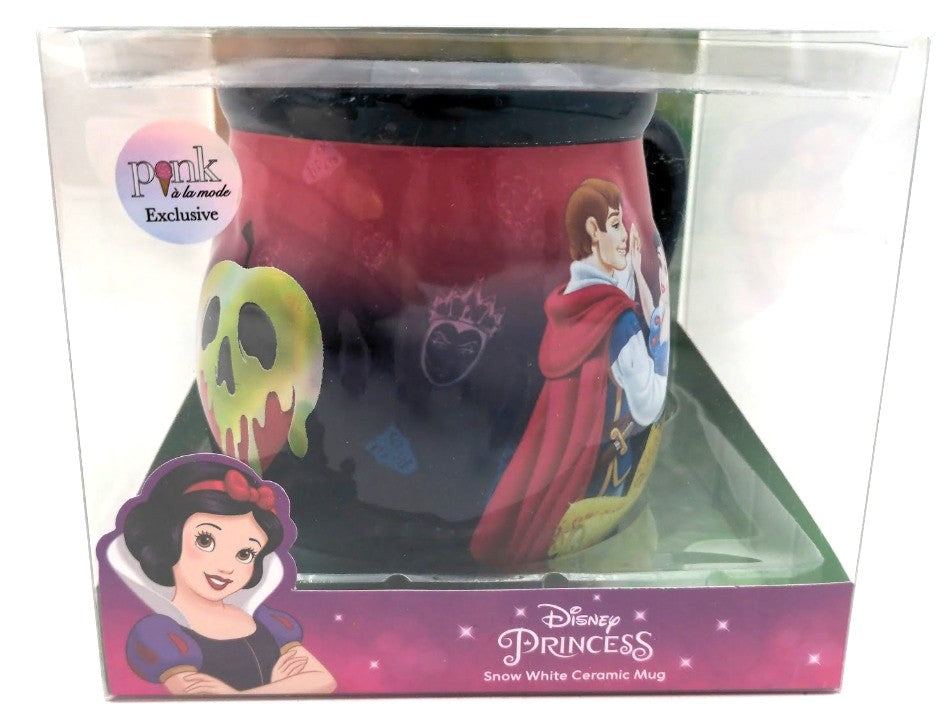 Disney 86451 Pink Exclusive Snow White Ceramic Mug 29 Oz