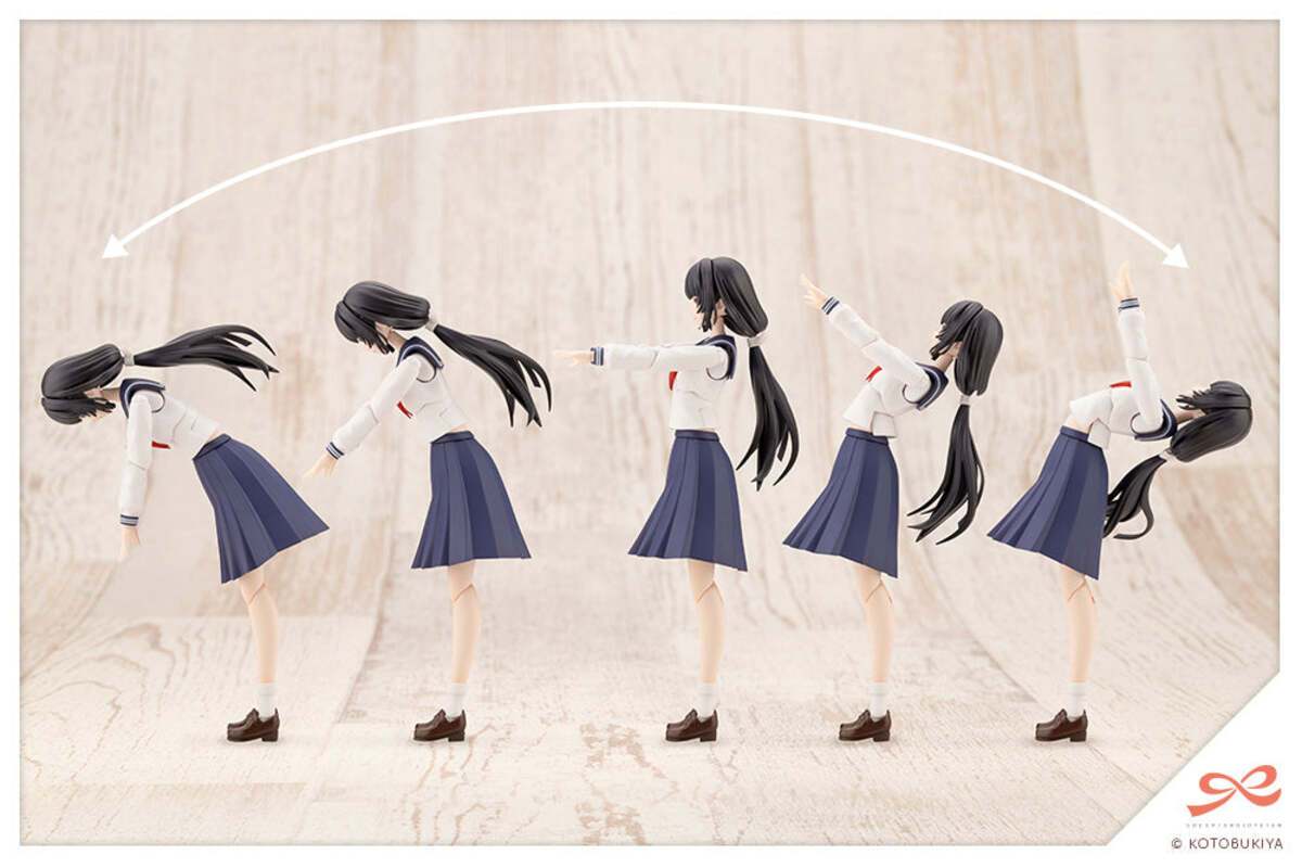 Kotobukiya JK044 1:10 Kuon Yakushiji (Touou High School Uniform) Model Kit