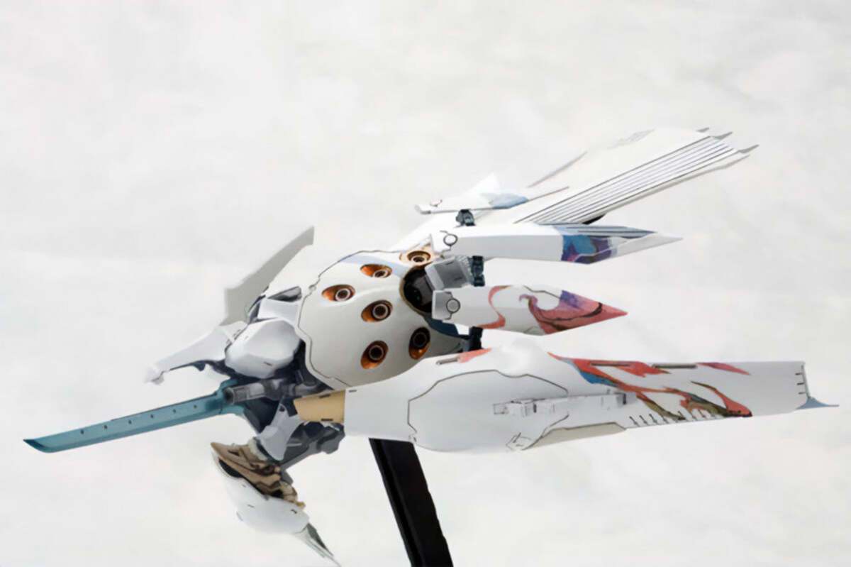 Kotobukiya KP189R 1:144 Ikaruga Ginkei (White) Plastic Model Kit