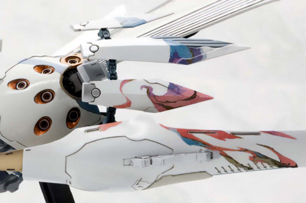 Kotobukiya KP189R 1:144 Ikaruga Ginkei (White) Plastic Model Kit