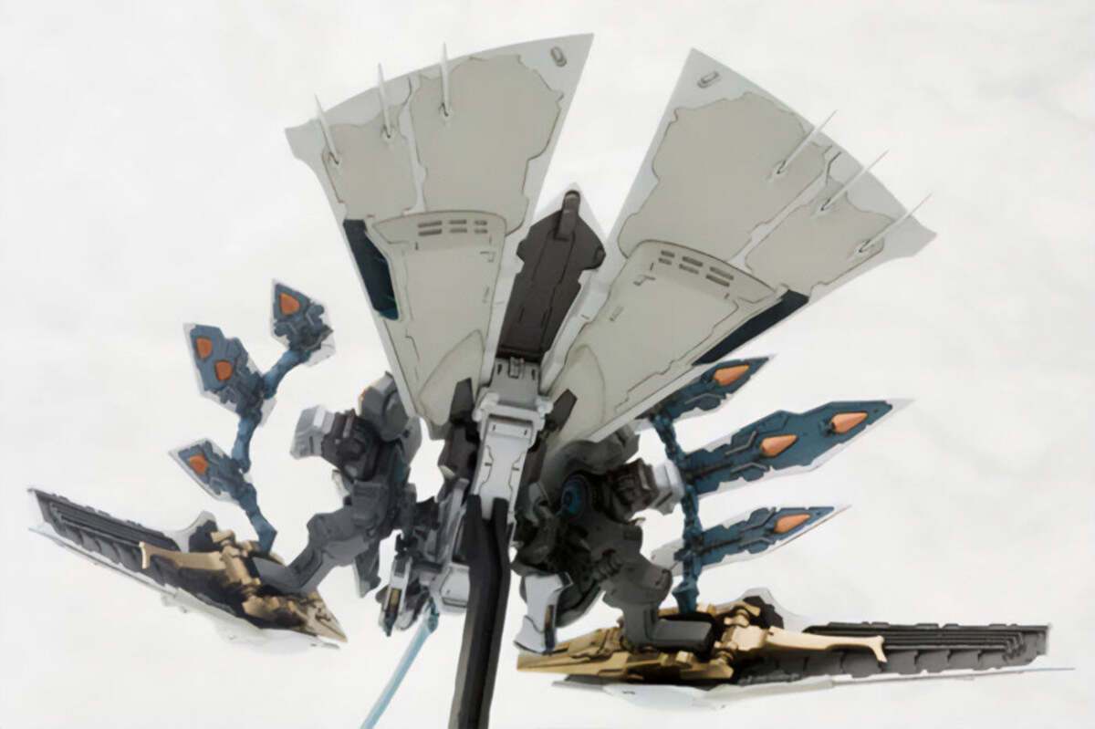 Kotobukiya KP189R 1:144 Ikaruga Ginkei (White) Plastic Model Kit