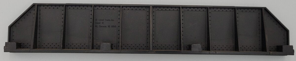 Lionel 2214-1 Black Bridge Girder Side with White Lionel Lettering