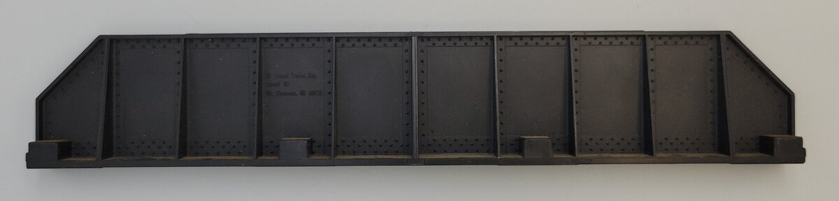 Lionel 2214-1 Black Bridge Girder Side with White Lionel Lettering