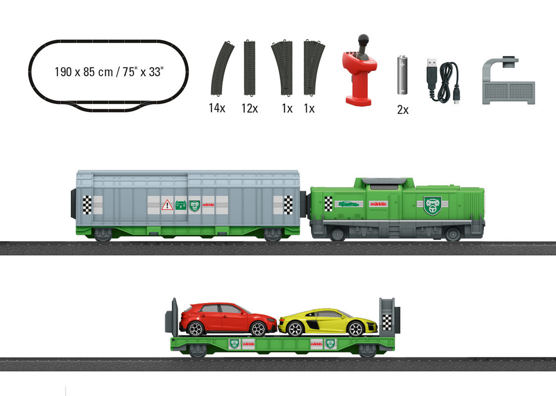Marklin 29347 HO Marklin my world "Auto Transport" Starter Set