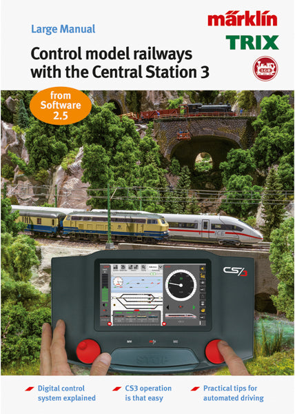 Marklin 03094 HO "Digital Control with the Marklin Central Station 3" Manual