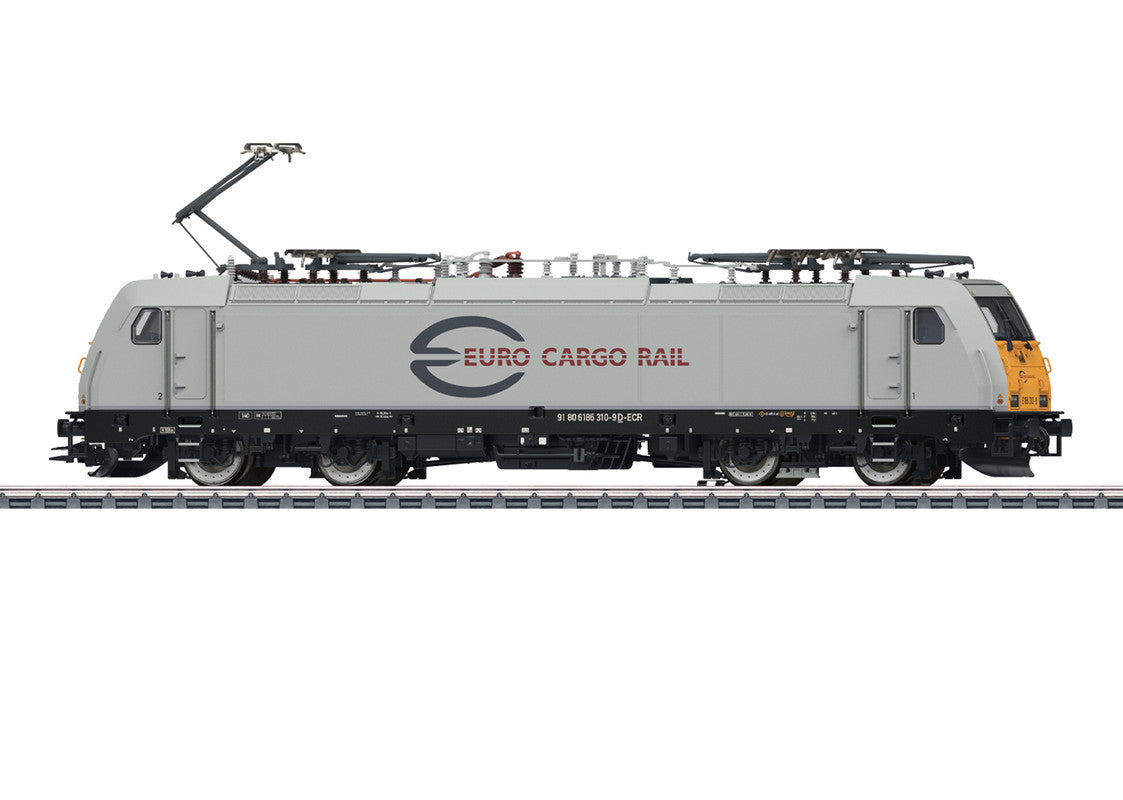 Marklin 38804 HO Euro Cargo Rail (ECR) Class 186 Electric Locomotive #186 310-9