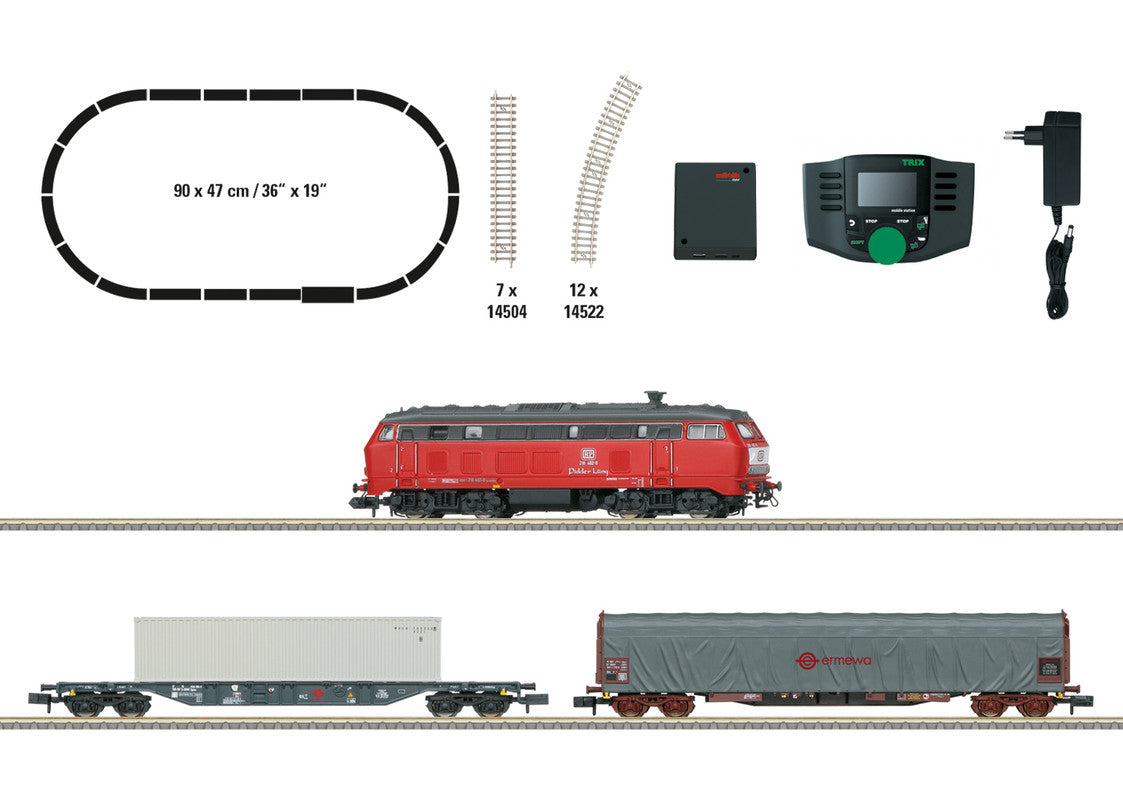Trix 11161 N "Freight Train" Digital Starter Set