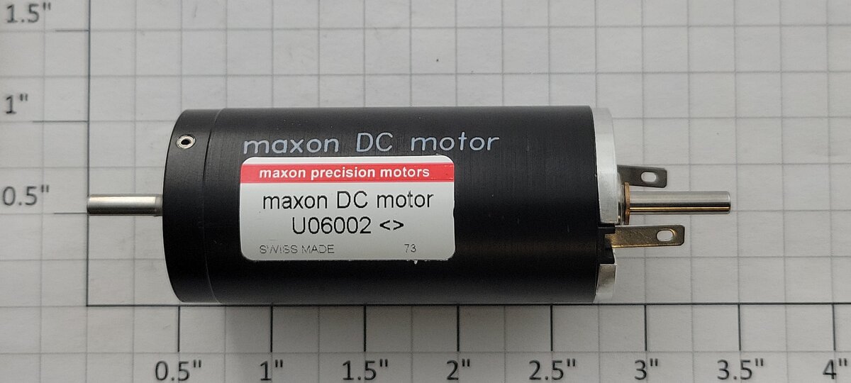 Maxon 118751 12-Volt DC Dual Shaft Can Motor