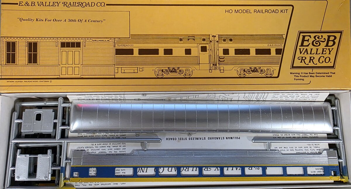 Pullman Stainless Steel Coach Building Kit