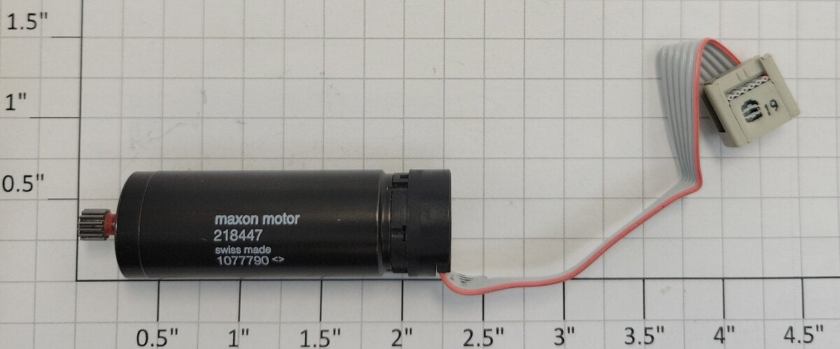 Maxon 218447 6-Volt Brushed DC Motor with a Gear Assembly and Encoder