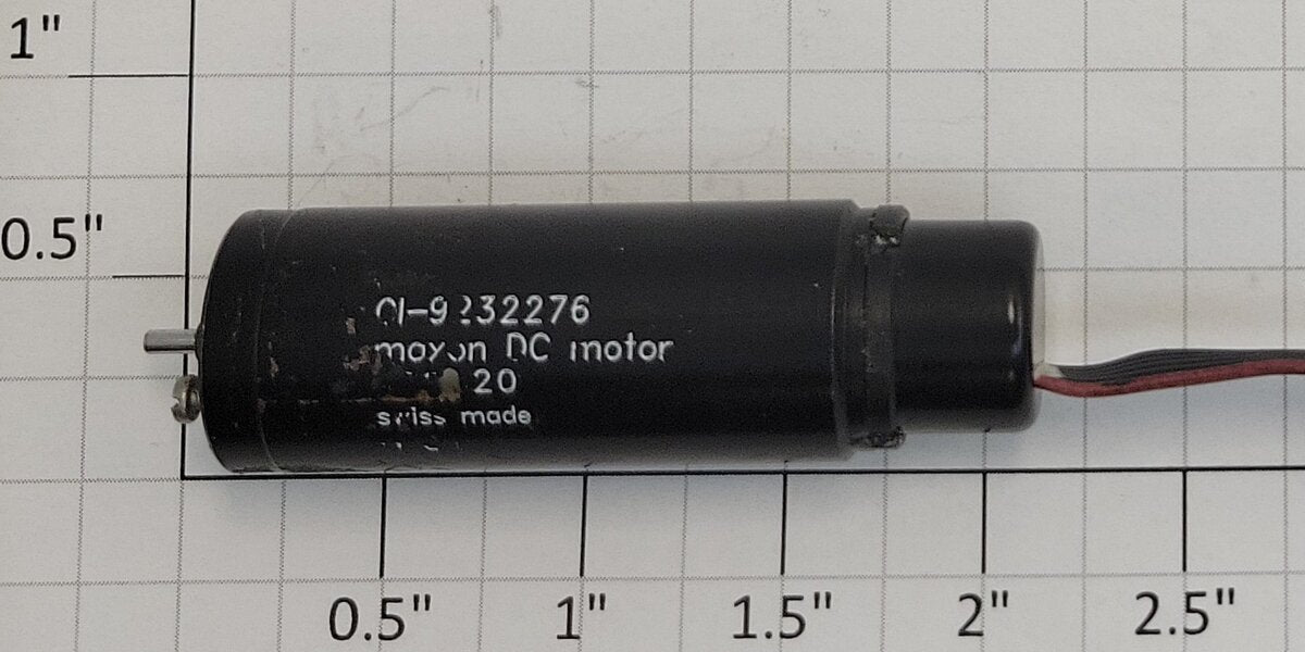 Maxon Q1-9232276 15-Volt DC Motor with Wiring