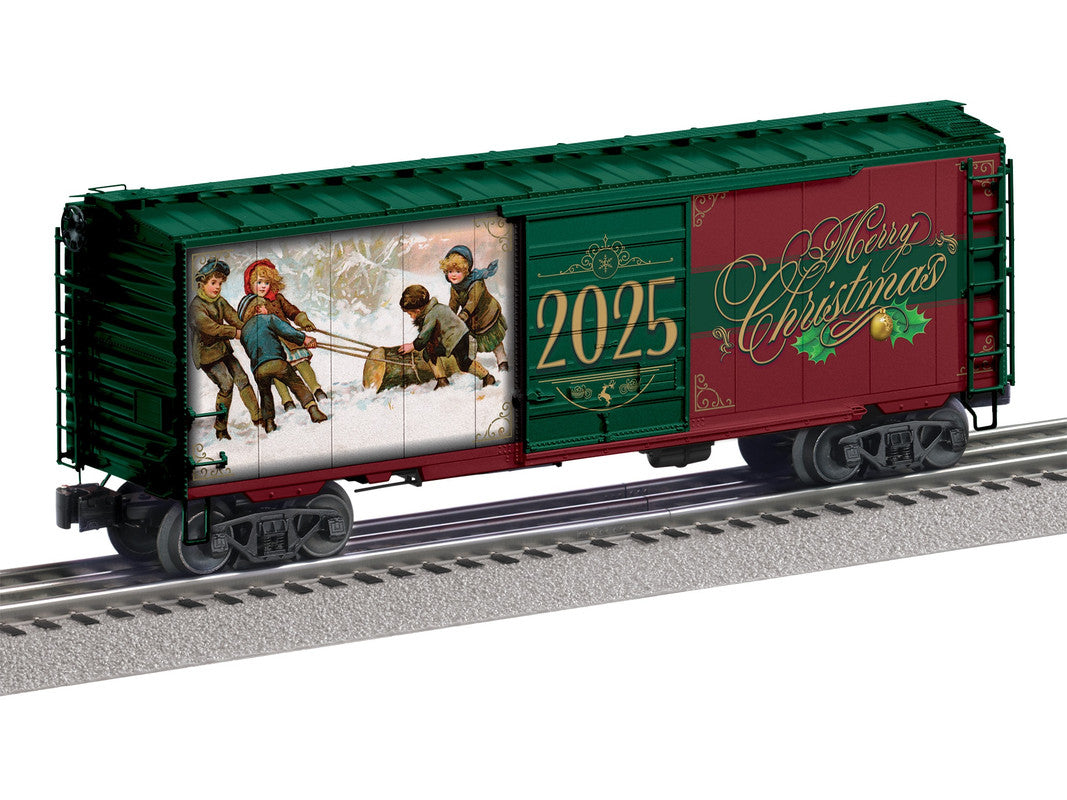 Lionel 2526690 O 2025 Christmas PS-1 Boxcar