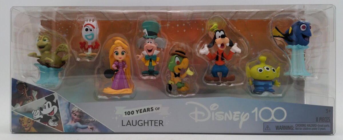 Disney 6032 100 Years of Laughter Figures To Collect Limited Edition (Set of 8)