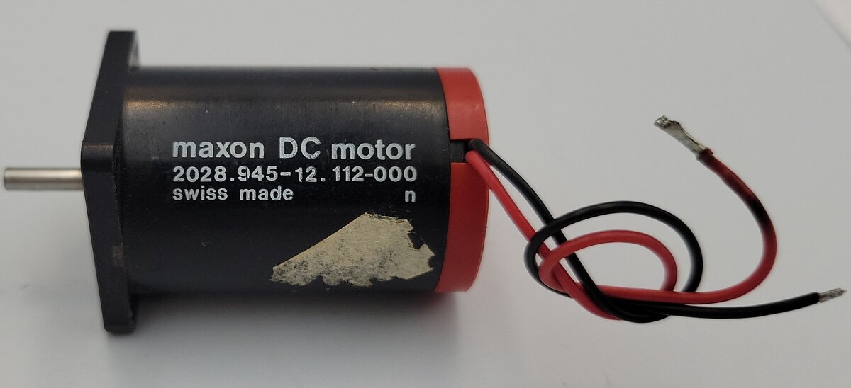Maxon 2028.945-12.112-000 16 Volt DC Motor with Wiring