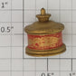 American Flyer LVT-3323 Franklin Large Plastic Gold Sand Dome