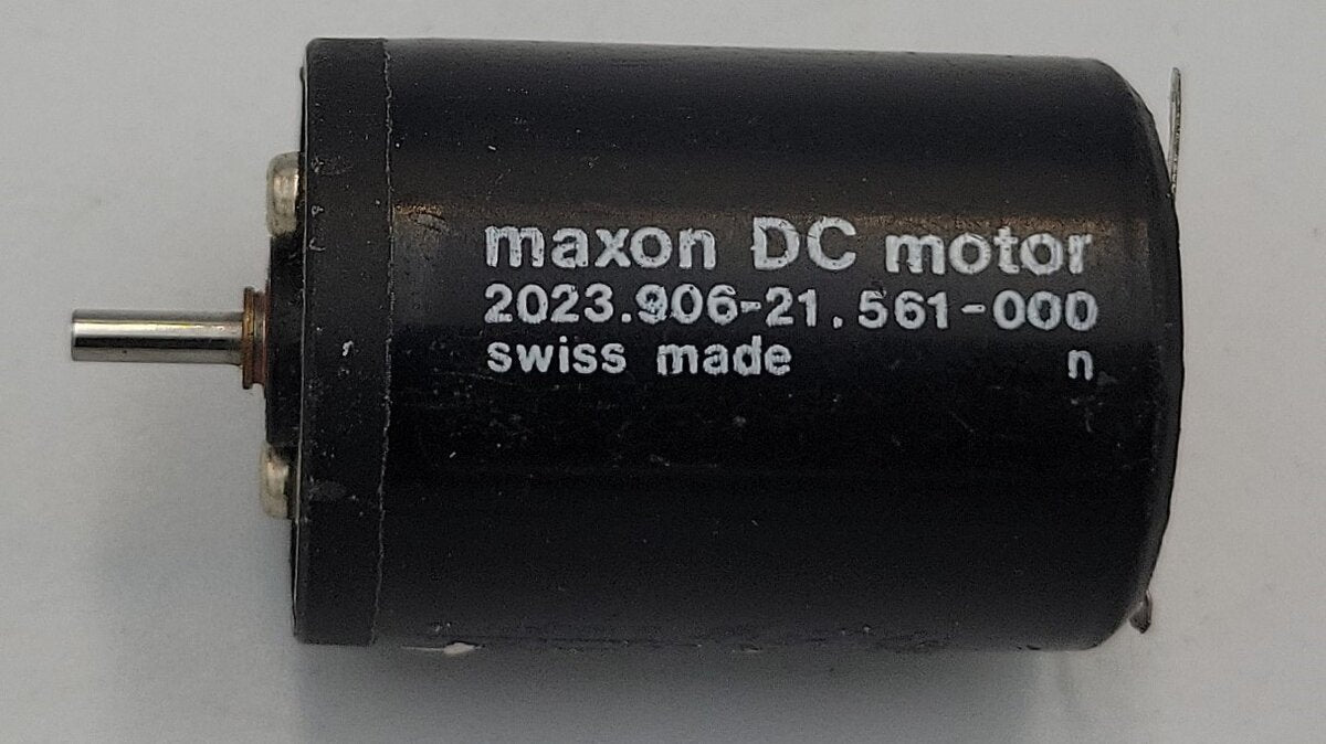 Maxon 2023.906-21.561-000 6 Volt DC Motor with Gear Leads