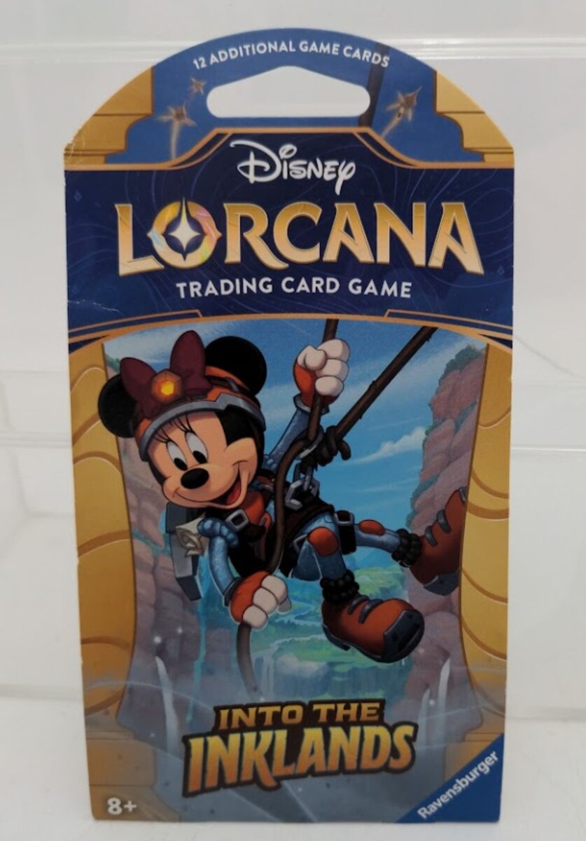Disney 8290 Lorcana Into the Inklands Sleeved Booster Trading Card Game