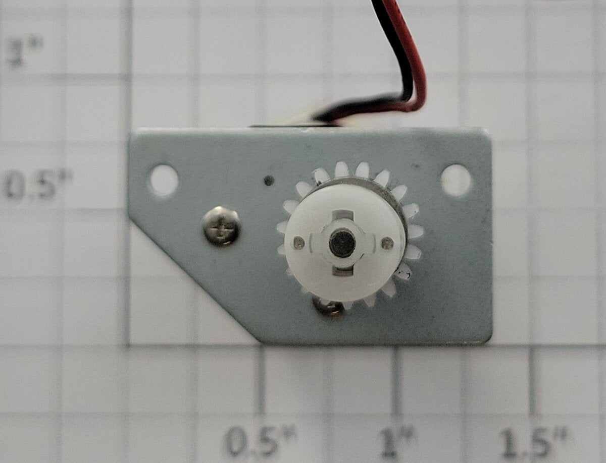Nihon AG-M16-185 18-Volt Brushless DC Motor with Gear Head and Wiring