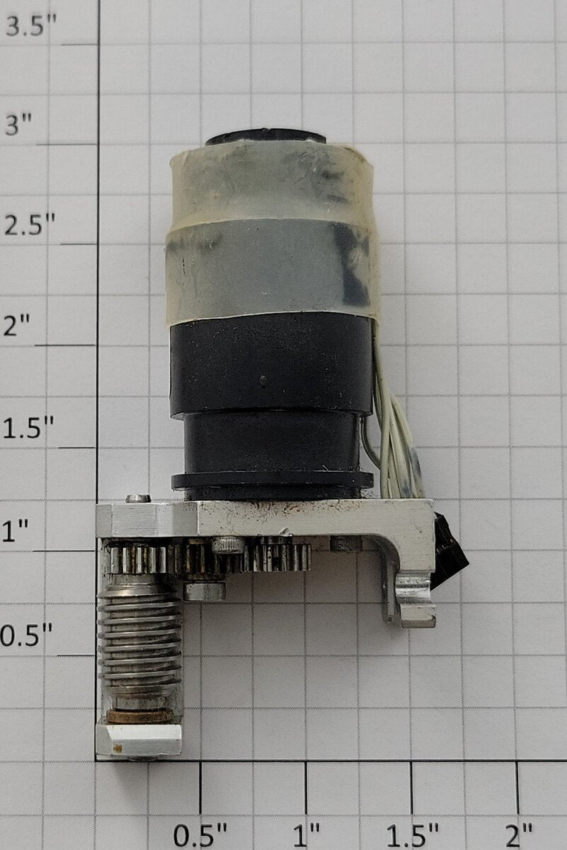 Faulhaber 100148426 12-Volt Brushless DC Can Motor with Gear Head and Wiring