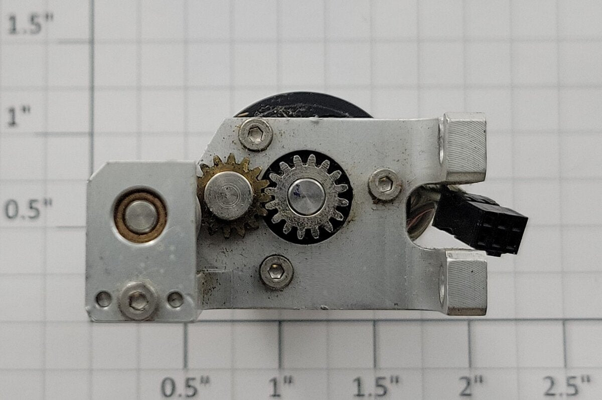 Faulhaber 100148426 12-Volt Brushless DC Can Motor with Gear Head and Wiring
