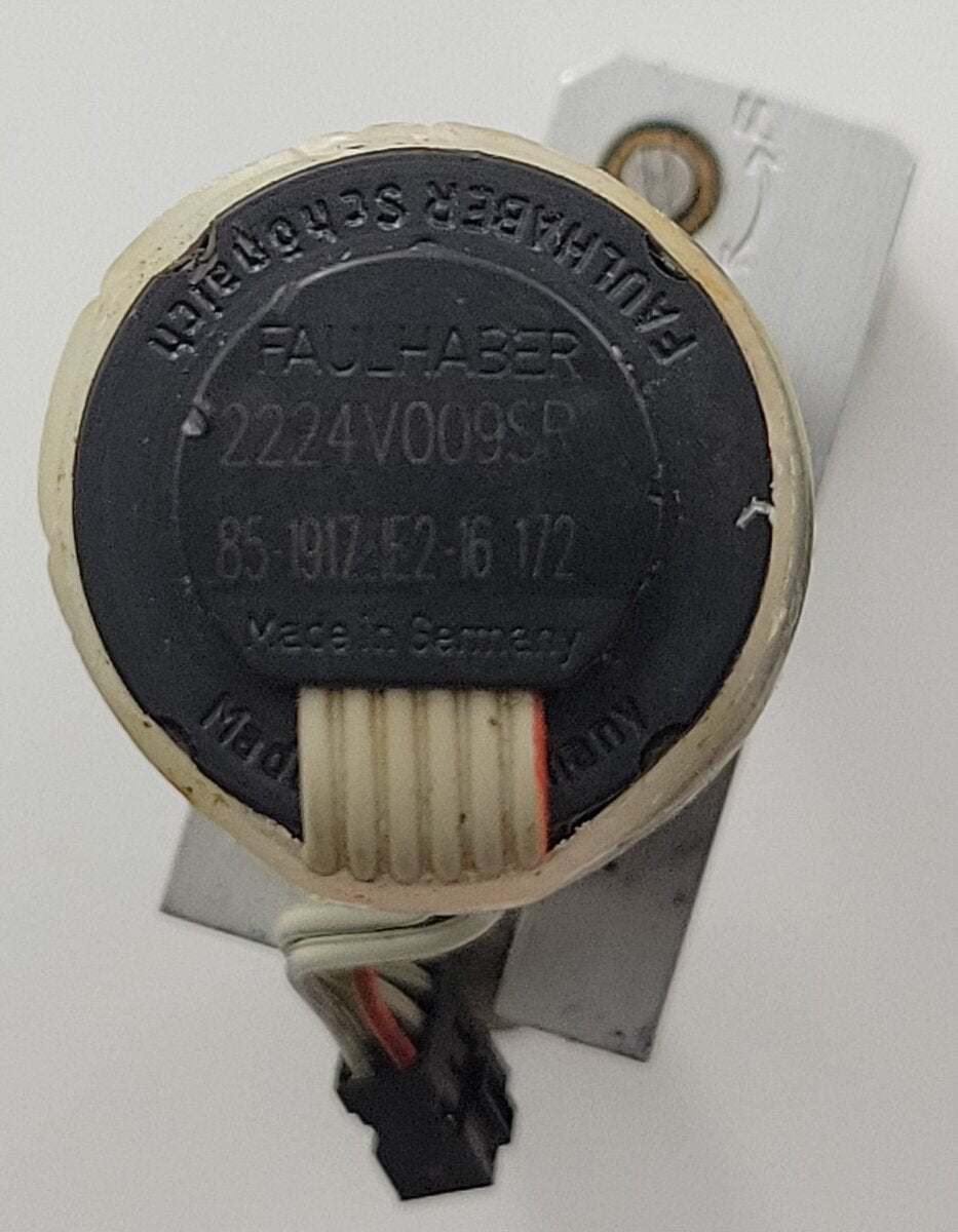 Faulhaber 100148426 12-Volt Brushless DC Can Motor with Gear Head and Wiring
